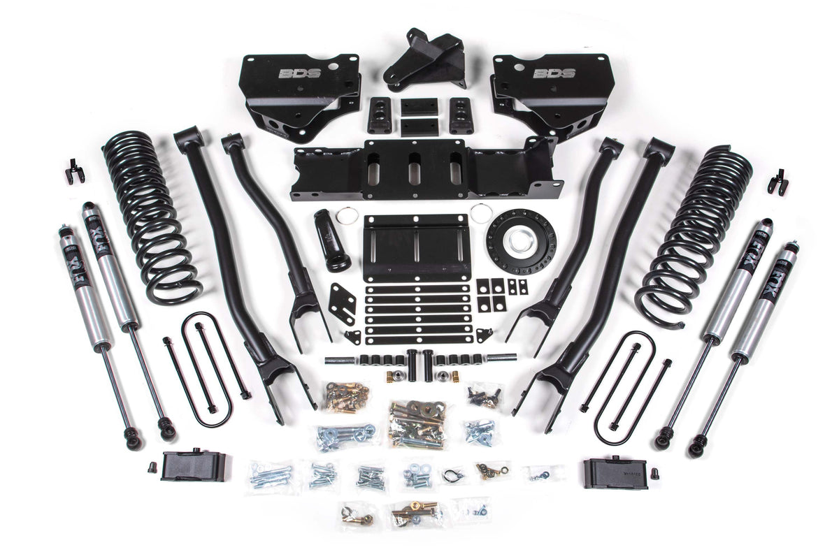 4 Inch Lift Kit w/ 4-Link | Ram 3500 (19-24) 4WD | Diesel