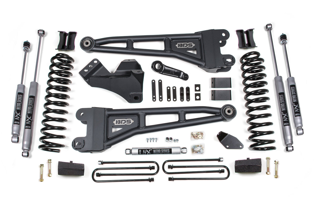 4 Inch Lift Kit w/ Radius Arm | Ford F250/F350 Super Duty (08-10) 4WD | Diesel