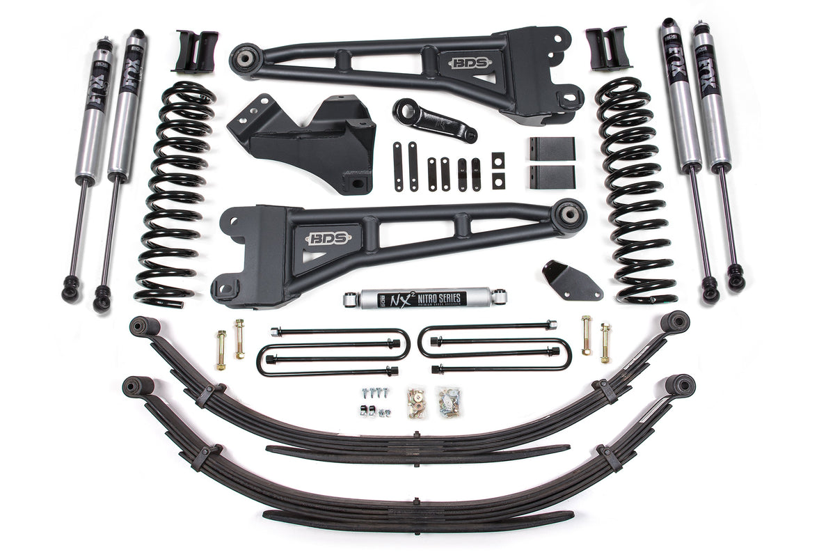 4 Inch Lift Kit w/ Radius Arm | Ford F250/F350 Super Duty (08-10) 4WD | Diesel