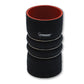 Vibrant 4 Ply Aramid Hump Hose w/3 SS Rings 4.5in ID x 6in Length - Black