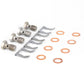 Goodridge 99-00 Honda Civic Si (w/Rear Disc) Stainless Steel Brake Line Kit