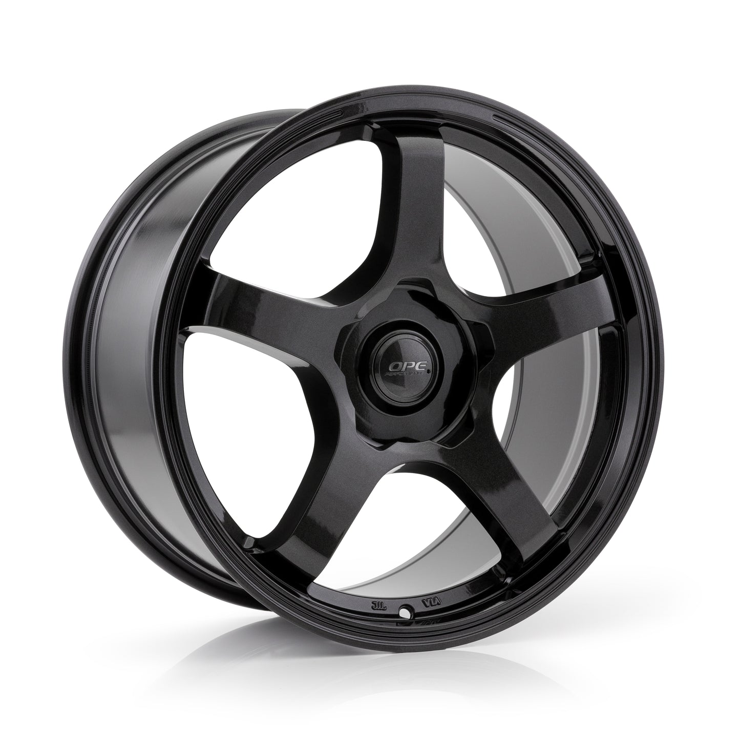 OPE Diamond Black 18x8.5 5x112 Wheels - FF05-0161DB