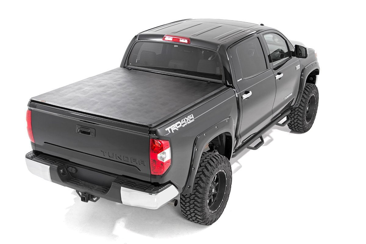 Bed Cover | Tri Fold | Soft | 5'7" Bed | Toyota Tundra (07-23)