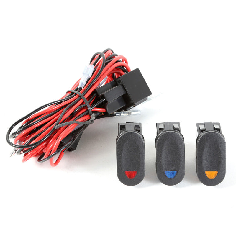 Rugged Ridge Light Wiring Harness Kit 3 Lights