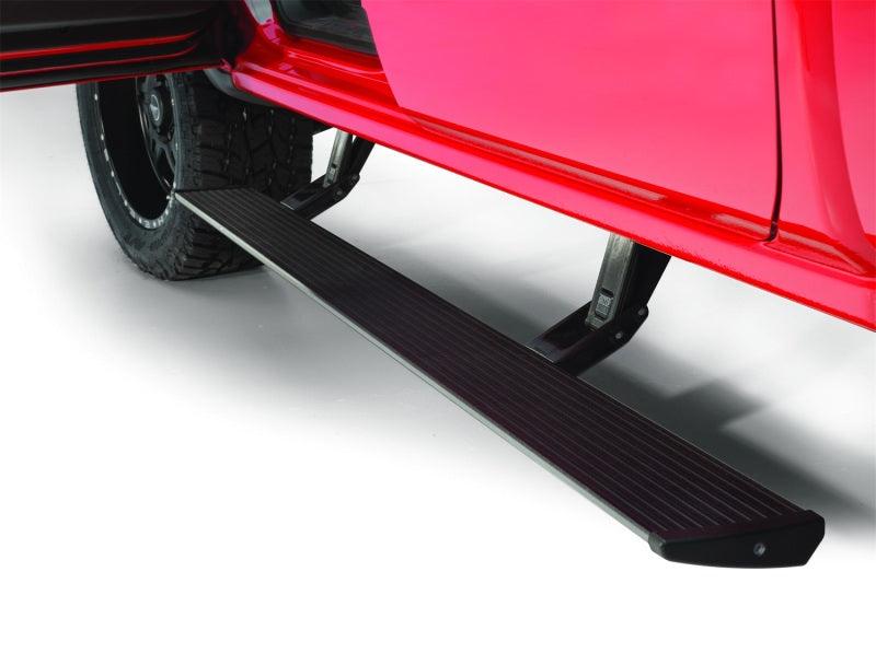 AMP Research 2014-2017 Chevrolet Silverado 1500 Extended/Crew PowerStep - Black | Too Fast Autoparts | Order Online
