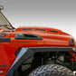 DV8 Offroad 18+ Jeep JL Heat Dispersion Hood - Primer Black
