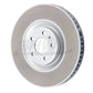 SHW 20-21 Porsche Macan GTS 2.9L Right Front Smooth Monobloc Brake Rotor (95B615302AA)