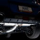 AWE Tuning Subaru BRZ/ Toyota GR86/ Toyota 86 Touring Edition Cat-Back Exhaust- Diamond Black Tips