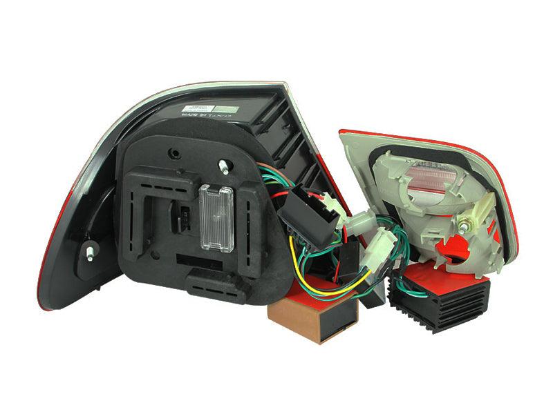 ANZO 1999-2001 BMW 3 Series E46 LED Taillights Red/Smoke 2pc | Too Fast Autoparts | Order Online | Canada & USA Shipping