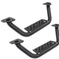 Go Rhino Dominator Extreme D6 SideSteps - Tex Blk - 4in Drop Down Steps (Pair)
