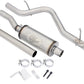 aFe MACHForce XP 2.5in SS-409 Cat-Back Exhaust 07-16 Jeep Wrangler (JK) V6-3.6L/3.8L (2-4 Door) | Too Fast Autoparts | Order Online