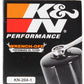 K&N Honda / Kawasaki / Arctic Cat / Suzuki / Triumph / Yamaha 2.594in OD x 2.813in H Oil Filter