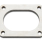 Vibrant T304 SS 4 Bolt Flange for 3in O.D. Oval tubing