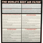 K&N Universal Air Filter 4in Flange / 5-3/8in Base / 4-1/2in Top / 6in Height