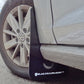Rally Armor 15-21 MKVII VW Golf/GTI Black UR Mud Flap w/White Logo