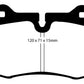 EBC 03-04 Infiniti G35 3.5 (Manual) (Brembo) Bluestuff Front Brake Pads