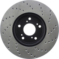 StopTech Cyro Drilled Sport Brake Rotor Front Right 13+ Honda Accord