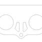 Cometic Scion 2AZFE 2.4L 01-UP Exhaust .030 inch MLS Head Gasket 1.890 inch Round Port