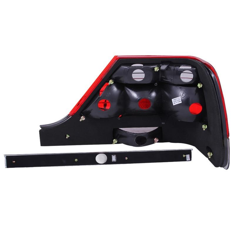 ANZO 1995-1999 Mercedes Benz S Class W140 Taillights Red/Clear | Too Fast Autoparts | Order Online | Canada & USA Shipping