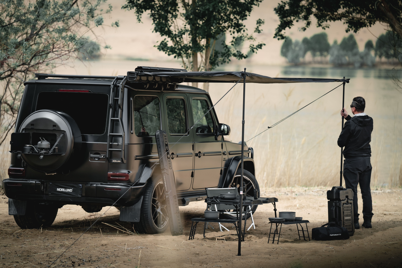 FuryGravity AWNING W/SIDE WALL - Rooftop Tents - DW-JW-FG-3636-00