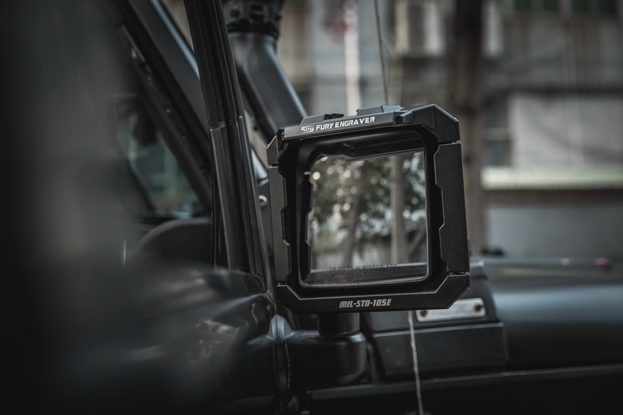 FuryGravity JL/JT MIRROR FRAME/Brackets FOR GO-Pro - Side Mirrors - DW-JW-FG-4320-07