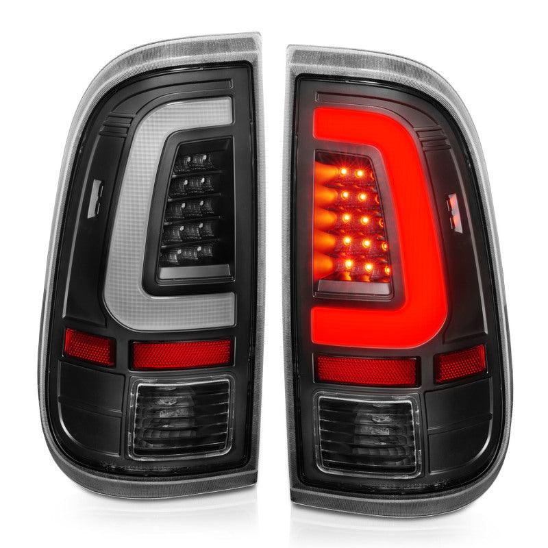 ANZO 2008-2016 Ford F-250 LED Taillights Black Housing Clear Lens (Pair) | Too Fast Autoparts | Order Online | Canada & USA Shipping