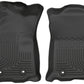 Husky Liners 2018 Toyota Tacoma Double Cab WeatherBeater Black Front Floor Liners
