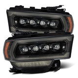 AlphaRex 19-21 Ram 2500 NOVA LED Proj Headlights Plank Style Alpha Blk w/Activ Light/Seq Signal/DRL | Too Fast Autoparts | Order Online
