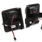 Raxiom 11-16 Ford F-250/F-350 Super Duty Axial LED SEQL Switchback Side Mirror Marker Lamps- Smoked