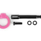 PERRIN 22-26 Toyota GR86 Tow Hook Kit (Front) - Hyper Pink