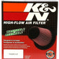 K&N Universal Rubber Filter 6in Flange ID / 7.5in OD / 6in Height / Round Straight