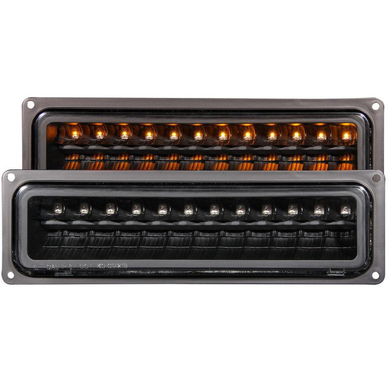ANZO 1988-1998 Chevrolet C1500 LED Parking Lights Black | Too Fast Autoparts | Order Online