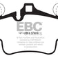 EBC 07-08 Porsche 911 (997) (Cast Iron Rotor only) 3.6 Carrera 2 Bluestuff Front Brake Pads