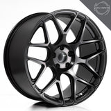 OPE Wheels SPYDER Style With MATT BLACK Finish | Size - 19x9.5 | PCD - 5x112 | Offset - 35 | Bore - 66.6