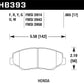 Hawk 15 Honda Accord Race Front DTC-30 Brake Pads