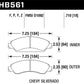 Hawk 07 Chevy Tahoe LTZ Front LTS Brake Pads