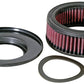 K&N Kawasaki VN1500 Vulcan 4.5in ID x 5.625in OD x 2in H Replacement Air Filter