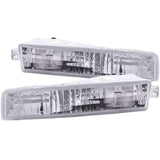 ANZO 1997-2001 Honda Prelude Euro Parking Lights Chrome | Too Fast Autoparts | Order Online | Canada & USA Shipping