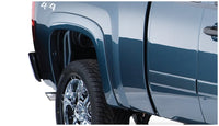 Bushwacker 07-13 Chevy Silverado 1500 Fleetside OE Style Flares 2pc 69.3in Lit - Noir