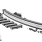 Chrome Series LED | 50 Inch Light| Curved Dual Row | White DRL