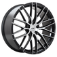 DAI Wheels RENNSPORT Gloss Black - Machined FaceDW8317001A | Size: 17x7.0 | Bolt Pattern: 5x114.3 | Offset: 45 | Center Bore: 73.1