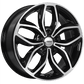 ART Replica 143 Gloss Black - Machined FaceR14317001 | Size: 17x7.0 | Bolt Pattern: 5x114.3 | Offset: 45 | Center Bore: 67.1 | Too Fast Autoparts | Order Online | Canada & USA Shipping