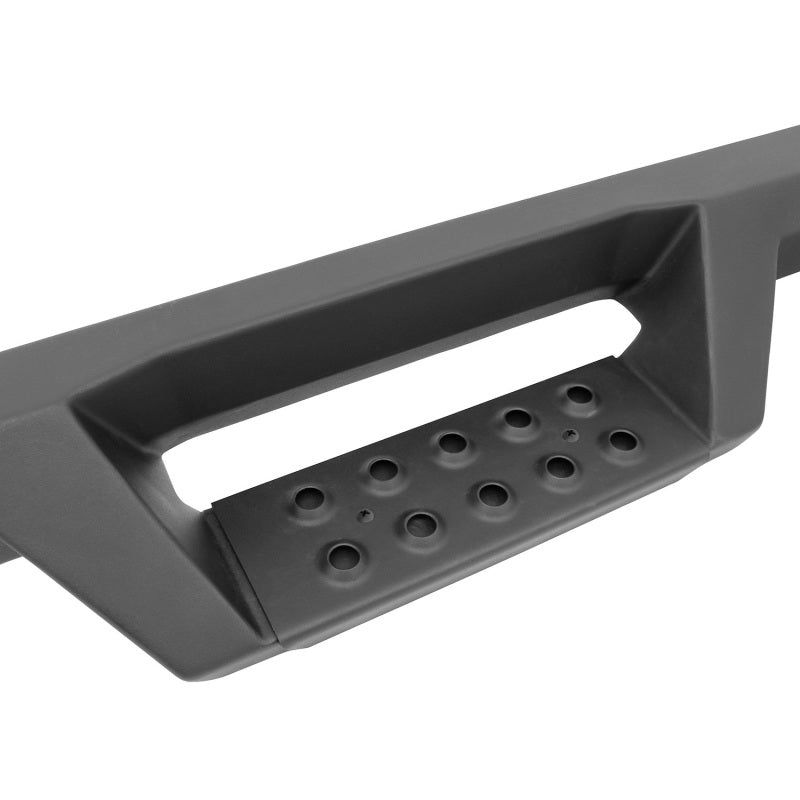 Westin/HDX 07-18 Chevy/GMC Silv/Sierra 15/25/3500 Ext/Dbl Drop Nerf Step Bars - Noir texturé