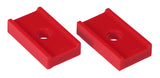 Prothane 63-73 MG MGB Gearbox Steady Rod Pad Kit - Red