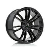 RS BLACK 20x10.0 5x112 Wheels - REX-2010112