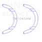 King Engine Bearings 1798 Audi CDAA/CDHA/CDHB/CDAB Thrust Washer Set