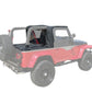 Rampage 1997-2002 Jeep Wrangler(TJ) Cab Soft Top And Tonneau Cover - Black Denim
