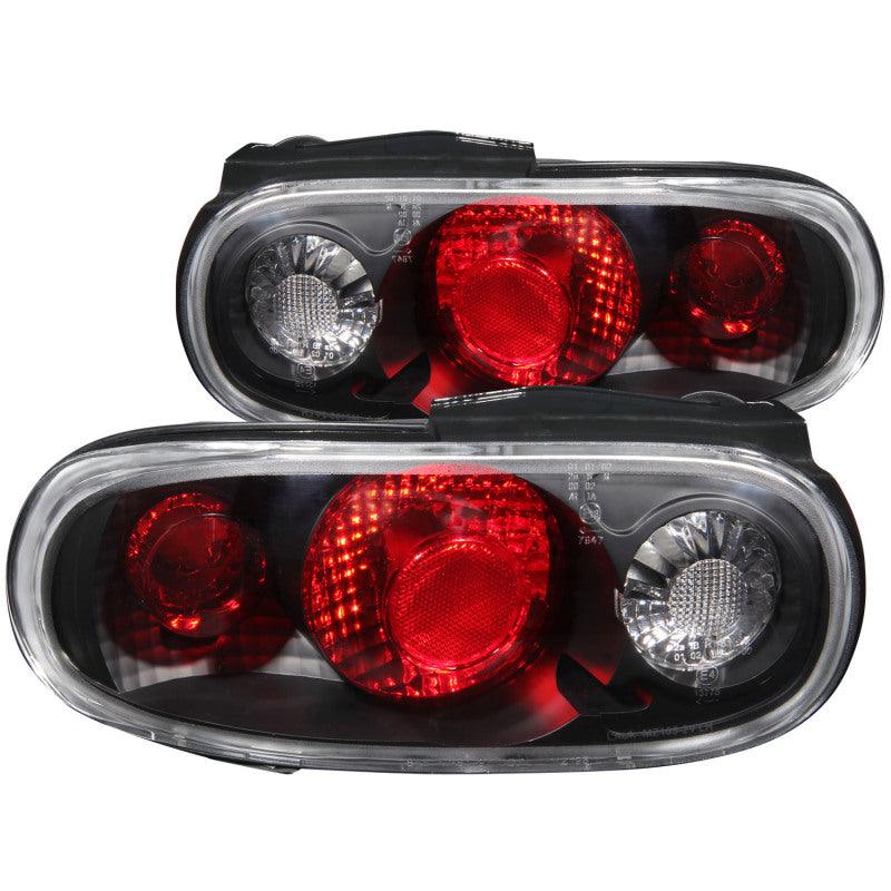 ANZO 1990-1997 Mazda Miata Taillights Black | Too Fast Autoparts | Order Online | Canada & USA Shipping