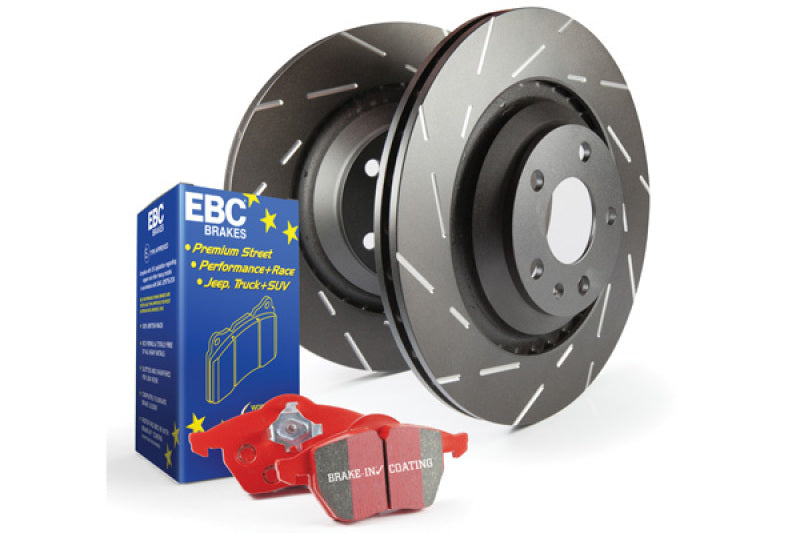 Kits EBC S4 Plaquettes Redstuff et Rotors USR