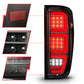 ANZO 19-23 GMC Sierra 1500/2500HD/3500HD Black Replacement Full LED Bar Tail Light